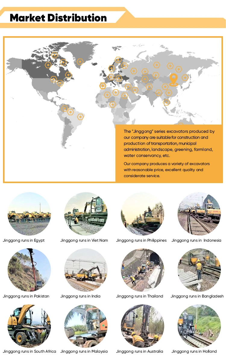 New Excavator Machine Rotary Bagger Miniexcavator Rubber Tracks Digger Gravel Excavators