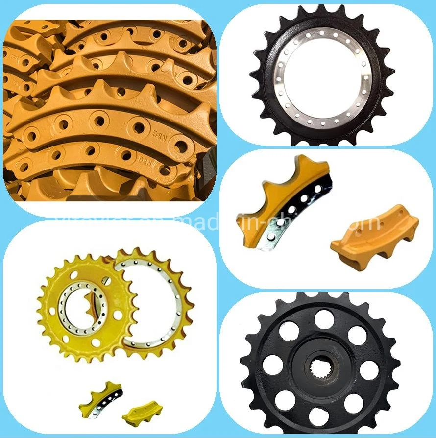 Excavator Undercarriage Parts Sprocket Wheel Zx55