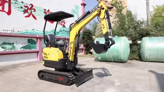 中国工場 2 トン小型掘削機農場での使用