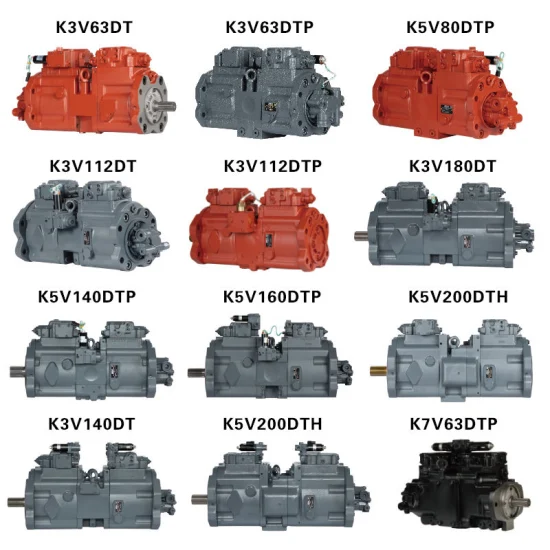 Volvo Excavator Main Pump Hydraulic Pump for Cat Komatsu Hyundai Volvo Hitachi Kobelco Doosan Daewoo Sumitomo Kyb Kawasaki High Pressure Gear Piston Pump