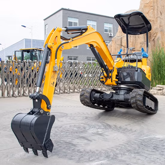 小型建設機械 13.6kw マイクロショベル農場での使用